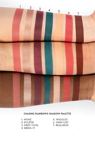ColourPop Chasing Rainbows, Pressed Powder Shadow Palette (Paleta 15 cieni do powiek) - 3
