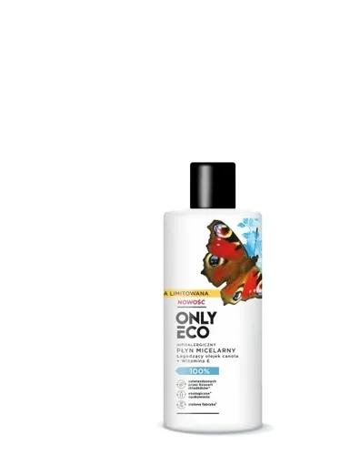 OnlyEco Micellar Water (Hipoalergiczny płyn micelarny `Łagodzący olejek canola + witamina E`)