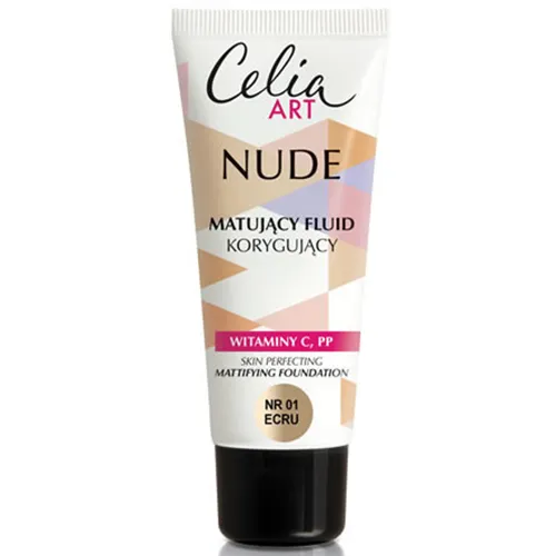 Celia Art, Nude, Matujący fluid korygujący - 1