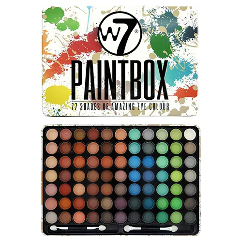 W7 Paintbox (Paleta 77 cieni do powiek)