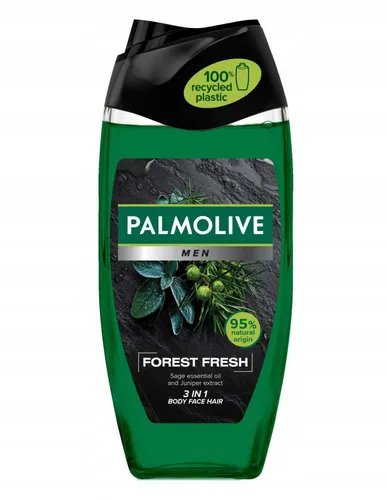 Palmolive Men, Forest Fresh 3 in 1 Body Wash (Odświeżający żel pod prysznic z szałwią i jałowcem (nowa wersja))