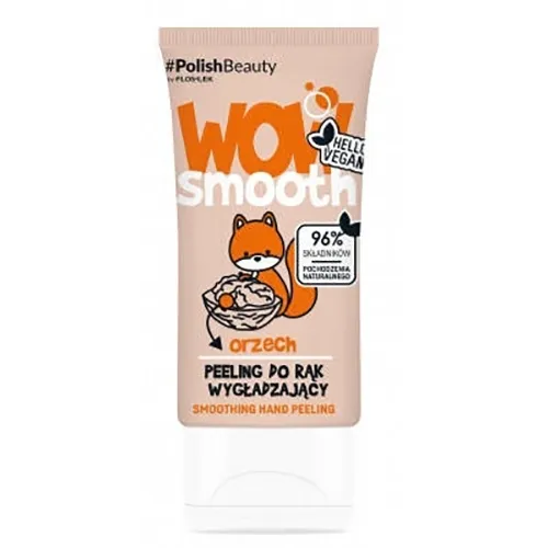 Floslek Wow Smooth!, Peeling do rąk `Wygładzający Orzech`