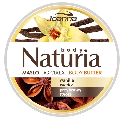 Joanna Naturia Body, Masło do ciała z wanilią i przyprawami