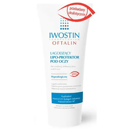 Iwostin Oftalin, Łagodzący lipo - protektor pod oczy
