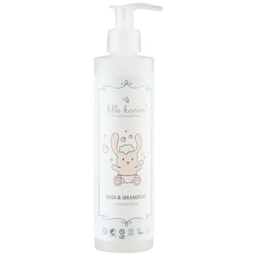 Lille Kanin Bad & Shampoo (Naturalny szampon do mycia włosów i ciała dla dzieci)