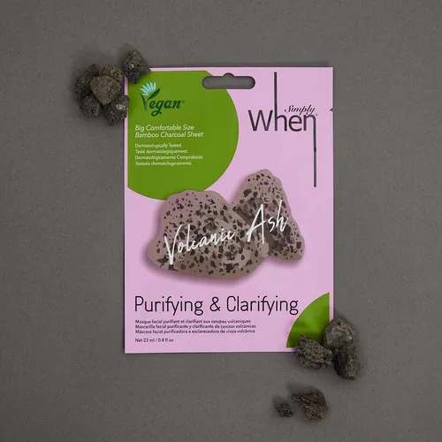 When Simply Vegan Volcanic Ash Mask (Oczyszczająca maska) - 3