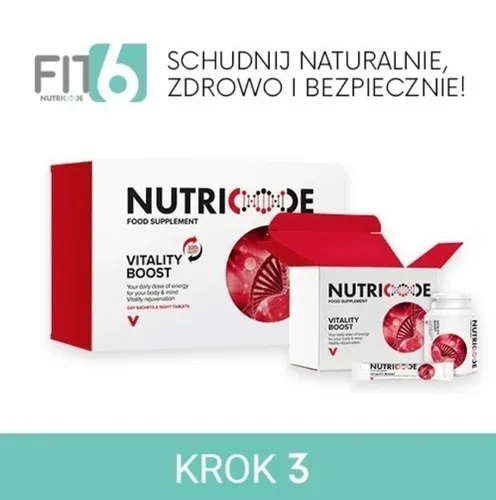 FM Group FM Nutricode Vitality Boost FIT6 Krok 3 Suplementy diety - 2