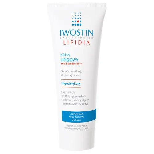 Iwostin Lipidia, Krem lipidowy do skóry wrażliwej, alergicznej i suchej