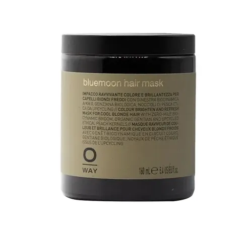 OWAY Blondeway, Bluemoon, Hair Mask (Maska do włosów rozjaśnianych neutralizująca żółte refleksy)