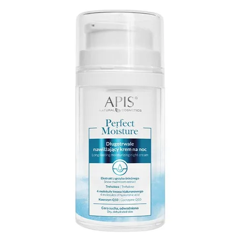 Apis Perfect Moisture, Długotrwale nawilżający krem na noc