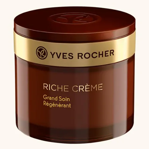 Yves Rocher Riche Creme, Grand Soin Regenerant (Przeciwzmarszczkowy krem intensywnie regenerujący) - 2