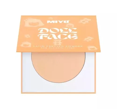 MIYO Doll Face, Satin Powder (Puder prasowany do twarzy)