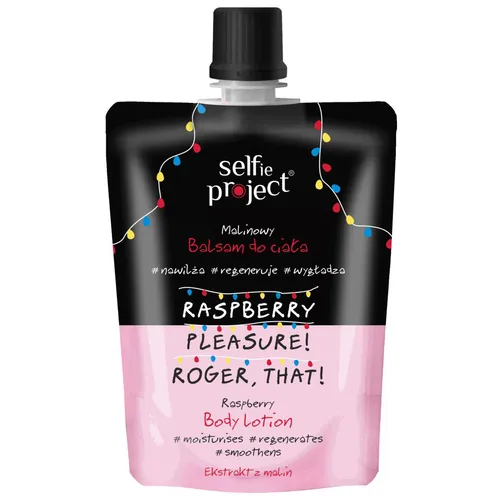 Selfie Project Body Stories, Malinowy balsam do ciała