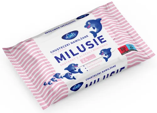 Luli Baby Care, Chusteczki nawilżane `Milusie`