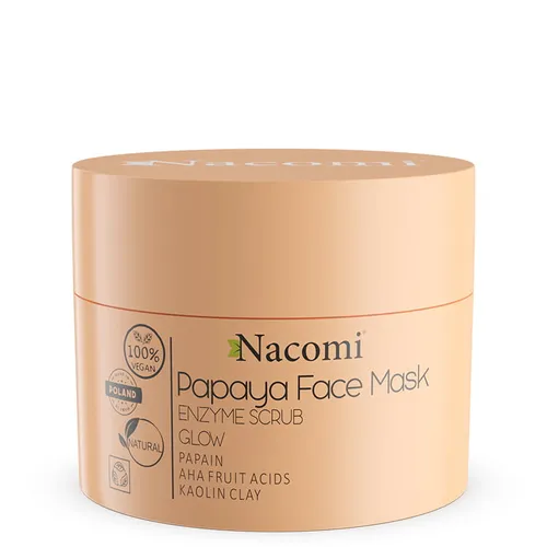 Nacomi Papaya Face Mask Enzyme Scrub (Maska enzymatyczna `Papaja`)