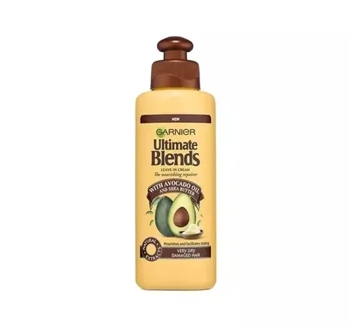 Garnier Ultimate Blends, Leave-In Cream with Avocado Oil (Odżywka do włosów bez spłukiwania z olejem awokado)