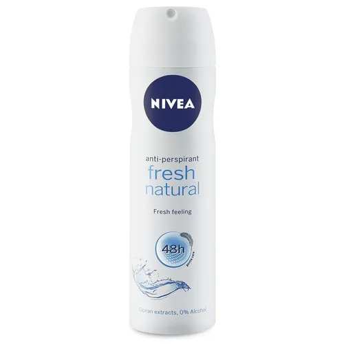 Nivea Fresh Natural, Antyperspirant w sprayu 48h