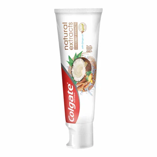 Colgate Natural Extracts, Pasta do zębów  z ekstraktem z kokosa i imbirem