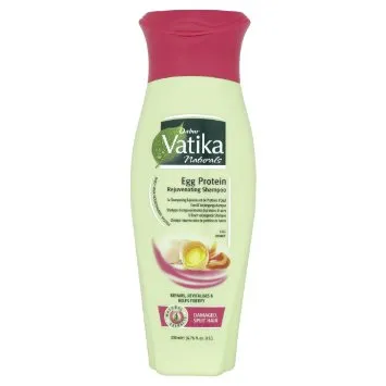Dabur Vatika, Naturals Egg Protein Rejuvenating Shampoo (Szampon do włosów zniszczonych i rozdwajających się) - 2