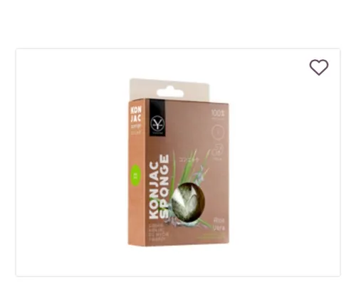 Yasumi Konjac Sponge Aloe Vera (Gąbka do twarzy) - 2