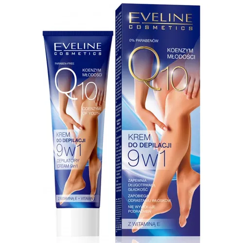 Eveline Cosmetics Q10, Krem do depilacji  9 w 1
