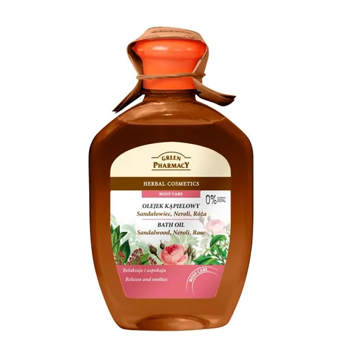 Green Pharmacy Olejek kąpielowy 2w1 `Sandałowiec, neroli, róża` - 1