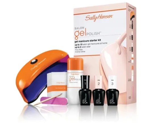 Sally Hansen Salon Gel Polish Nail Color Starter Kit (Zestaw do manicure)