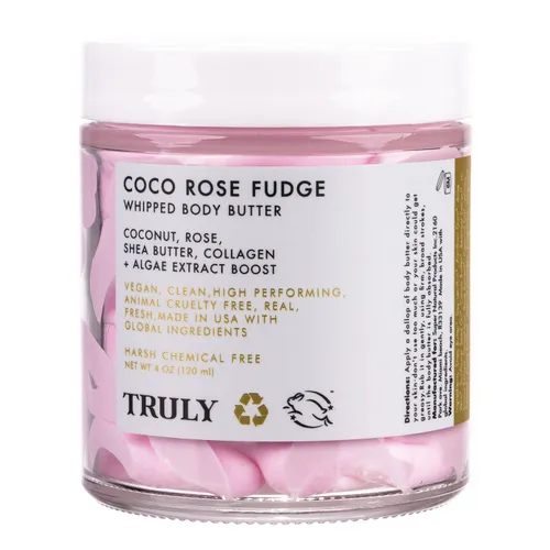 Truly Coco Rose Fudge Whipped Body Butter (Masło do ciała) - 1