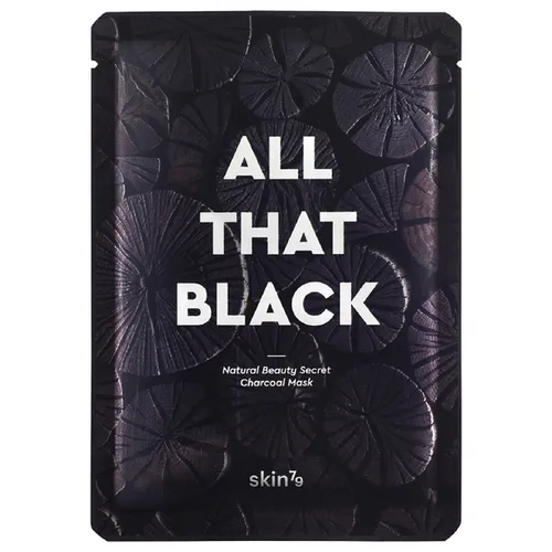 SKIN79 All That Black, Natural Beauty Secret Charcoal Mask (Węglowa maska w płachcie)