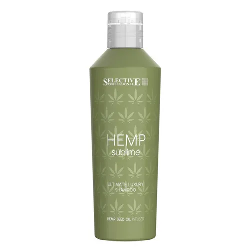 Selective Professional Hemp Sublime, Ultimate Luxury Shampoo (Nawilżający szampon do włosów suchych i zniszczonych)