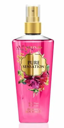 Lotus Parfums Pure Sensation, Fragrance Body Mist Wild Plum & Fressia (Perfumowana mgiełka do ciała)