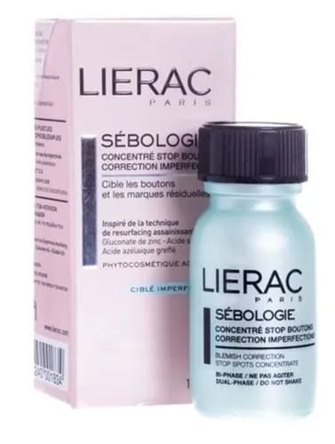 Lierac Sebologie, Concentrate Stop Boutons [Blemish Correction Stop Spots Concentrate] (Koncent dwufazowy na wypryski)