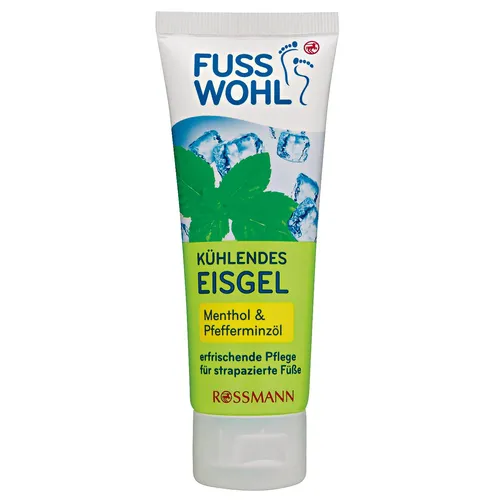 Fusswohl Eisgel (Żel chłodzący do pielęgnacji zmęczonych i przegrzanych stóp (stara wersja))