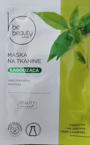 bebeauty Maska na tkaninie łagodząca