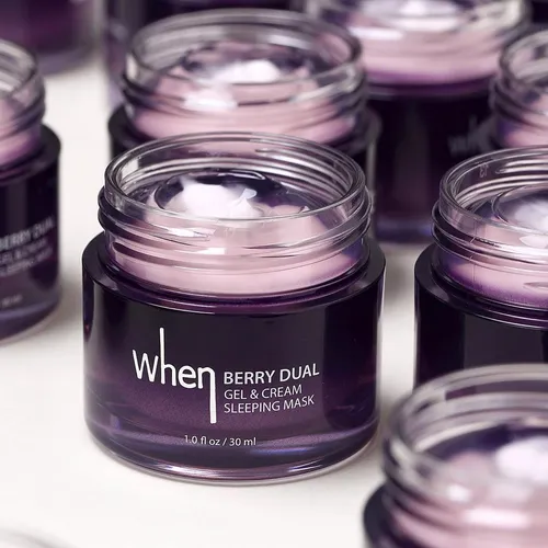 When Berry Dual Gel & Cream Sleeping  Mask (Całonocna maska do twarzy) - 3