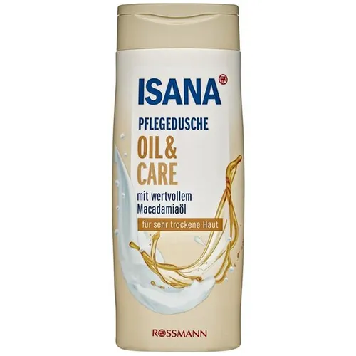 Isana Oil & Care, Pielęgnujący żel pod prysznic z olejem makadamia - 2