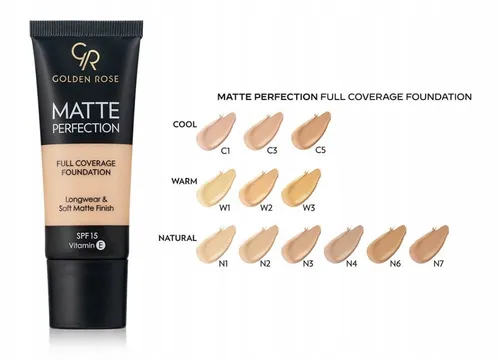 Golden Rose Matte Perfection Full Coverage Foundation (Podkład matujący do twarzy) - 2