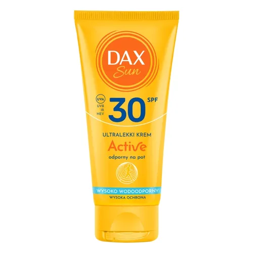 Dax Sun Active, Ultralekki krem odporny na pot SPF30