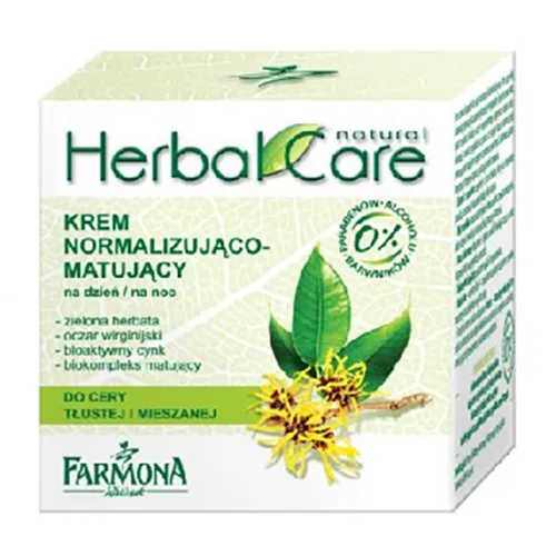 Herbal Care Krem normalizująco - matujący na dzień i na noc