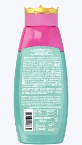 Naturaverde Kids, Disney Princess, Bubble Bath (Płyn do kąpieli dla dzieci) - 2