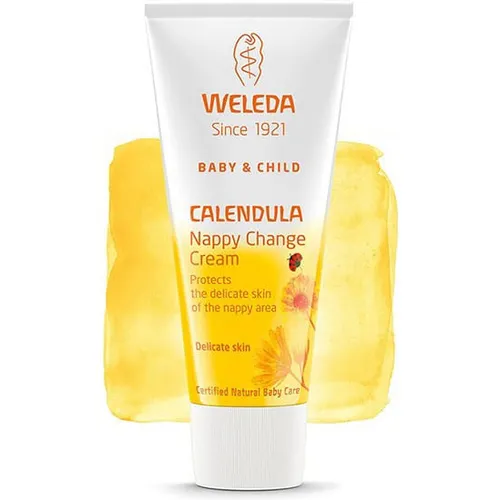 Weleda Calendula Baby, Wundschutzcreme [Nappy Change Creme] (Naturalny krem do przewijania z nagietkiem) - 2
