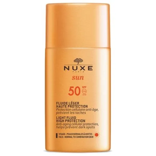 Nuxe Sun, Light Fluid High Protection SPF50 (Fluid do opalania twarzy)