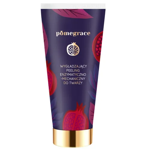 Pomegrace Wygładzający peeling enzymatyczno-mechaniczny do twarzy