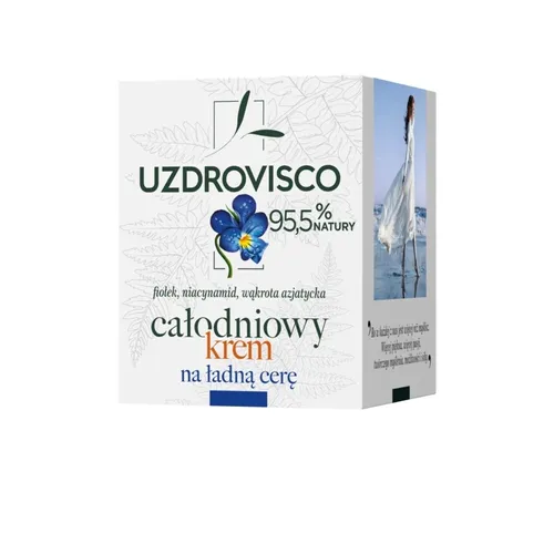 Uzdrovisco Całodniowy krem na ładną cerę `Fiołek` - 2