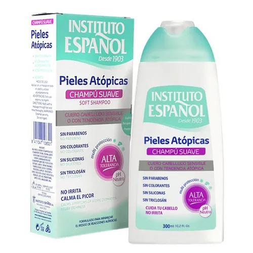 Instituto Espanol Pieles Atopicas, Champu Suave [Soft Shampoo] (Szampon do skóry wrażliwej i atopowej)