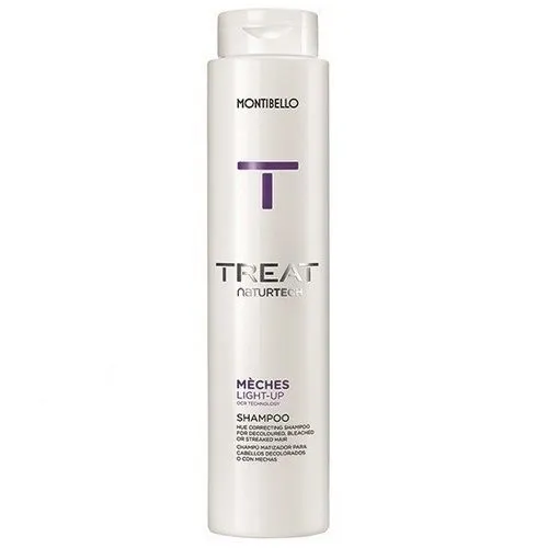Montibello Treat NaturTech, Meches Light-Up Shampoo (Fioletowy szampon neutralizujący żółte odcienie)