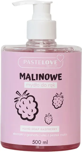 Pastelove Mydło w płynie malinowe