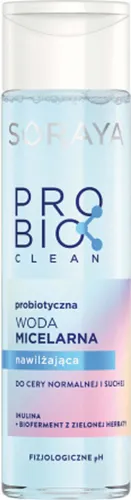 Soraya Probio Clean, Probiotyczna woda micelarna nawilżająca do cery normalnej i suchej