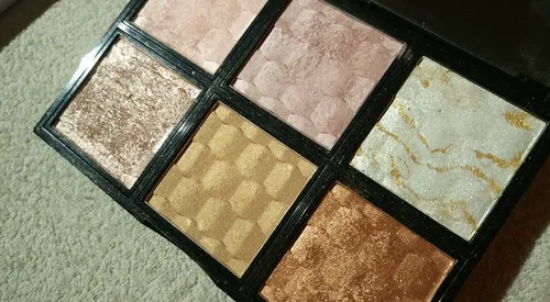 Live Love London Live & Love, Bronze & Light Palette (Paleta róży i rozświetlaczy)