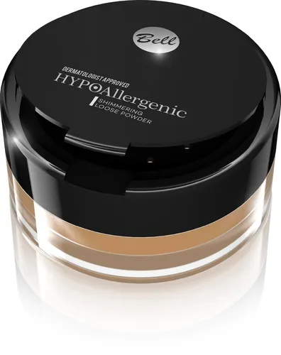 Bell HYPOAllergenic, Shimmering Loose Powder (Puder sypki brązująco-rozświetlający do twarzy i ciała)